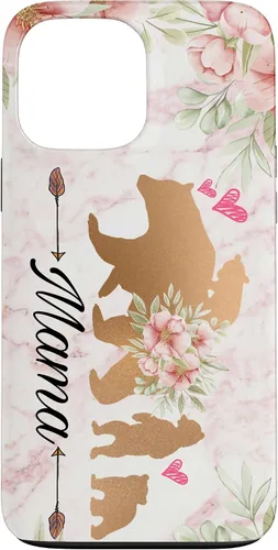 Vista 24 de Mama Bear & Cubs Design Phone Grip - Funda para iPhone 17 de 3 niños