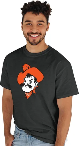 Vista 70 de Blue 84 Camiseta NCAA para hombre, icono de color del
