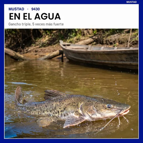 Vista 7 de Mustad Gancho fuerte 5X Treble (paquete de 25)