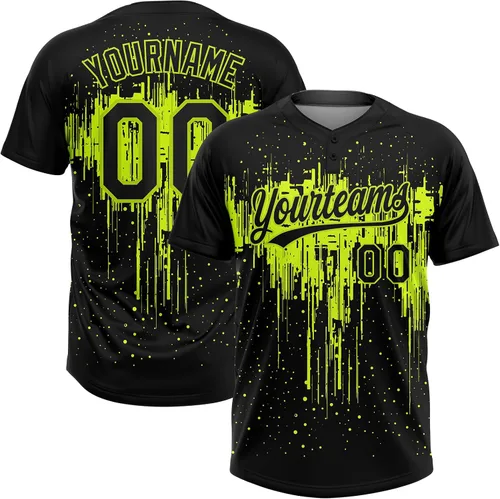 Vista 28 de Camisetas de béisbol personalizadas con dos botones, camisetas de sóftbol personalizadas con logotipo de nombre cosido para hombres, mujeres