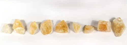 Vista 7 de Piedras ásperas de cuarzo citrino amarillo dorado naranja dorado Fabricación de joyas de cristal Reiki Decoración del hogar Piedra preciosa natural