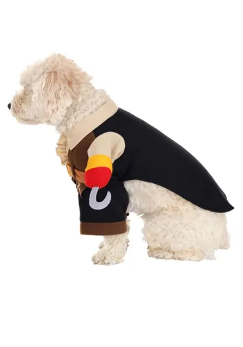 Vista 2 de Disfraz Exclusivo de Pirata para Mascotas Multicolor