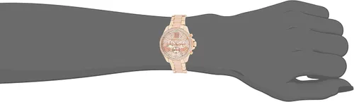 Vista 4 de Michael Kors Wren reloj de dos tonos MK6096 para mujer