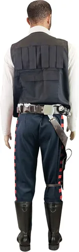 Vista 3 de Star Wars Han Solo ANH - Funda para cinturón de disfraz completo con droid