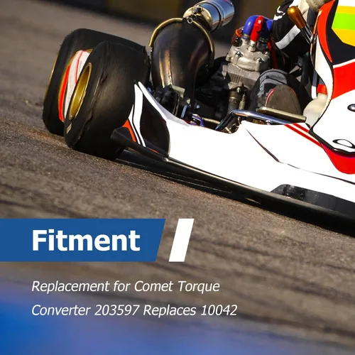 Vista 2 de WFLNHB Go Kart - Correa de transmisión de 37 x 98 pulgadas para convertidor de par 203597, sustituye a 10042 (1)