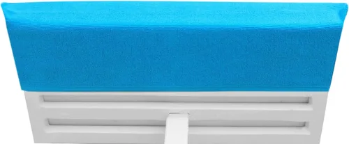 Vista 4 de COTTON CRAFT Funda para sillón de piscina - Paquete de 2 - Aqua Oversized 32 inch Wide x 82 inch Long & 7 inch Pocket Beach Chaise Cover - Soft