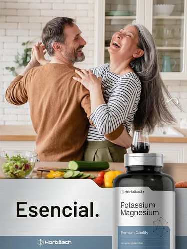 Vista 7 de Horbäach Suplemento de potasio y magnesio 240 cápsulas Calidad premium Sin OMG y sin gluten