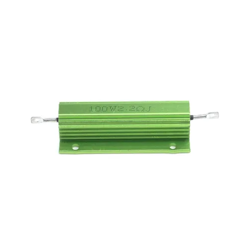 Vista 2 de T Tulead Resistor bobinado de alambre 2.2 ohmios Resistencias montadas en caja de aluminio 100W Resistor Pack de 4