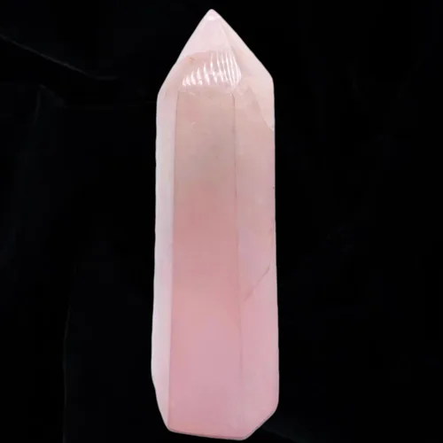 Vista 13 de Torre de turmalina negra con 6 facetas de cristal curativo Varita de 0.5 a 1 libras para meditación, colección Reiki, decoración del hogar