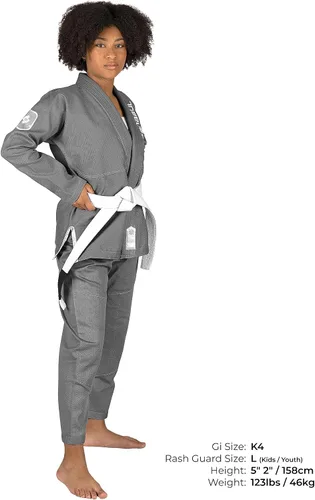 Vista 3 de Sanabul, Future Legend Kids - Traje de Jiu Jitsu brasileño, BJJ Gi