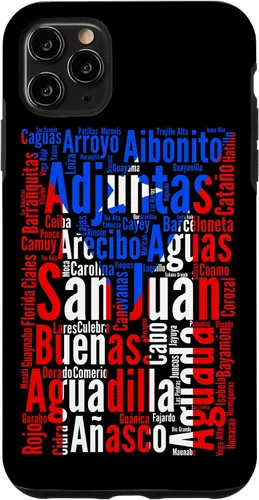 Vista 13 de Funda para iPhone 17, diseño de ciudades puertorriqueñas, bandera de Puerto Rico, Boricua