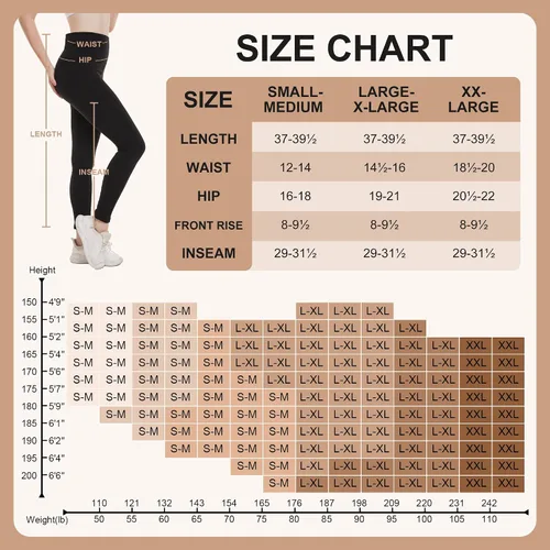 Vista 5 de CAMPSNAIL Paquete de 4 leggings para mujer, pantalones de yoga de cintura alta con control de abdomen con bolsillos para entrenamiento, gimnasio