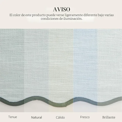 Vista 2 de Fundas de almohada festoneadas de doble puntada, 100% algodón, juego de 2 fundas de almohada decorativas bohemias de 18 x 18 pulgadas, hechas