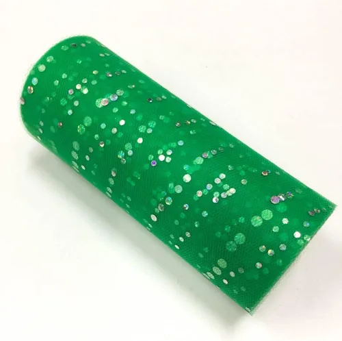 Vista 51 de Rollo de tul con lentejuelas con purpurina, decoración de boda, suministros de organza para fiestas de cumpleaños, carrete de tela, vestido tutú