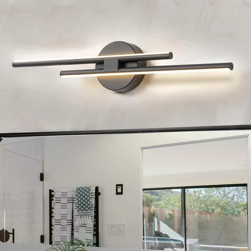 Vista 2 de EDISLIVE Accesorios de Iluminación LED Regulables Modernos para Tocador de Baño, Iluminación de Pared para Tocador, Accesorios de Iluminación