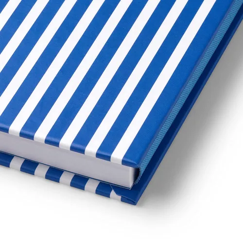 Vista 5 de PdiPigna - Cuaderno a rayas A5 Tapa dura Bella Copia Azul