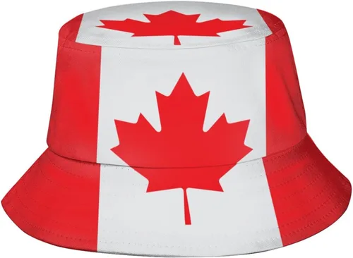 Vista 30 de Lindo sombrero de pescador con bandera divertida, plegable, a la moda, para exteriores, para mujeres, hombres, niños y niñas Bandera de Santa