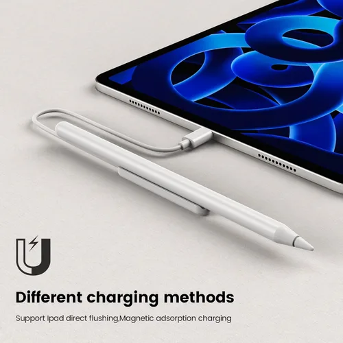 Vista 3 de Cable de carga para lápiz capacitivo, solo para Apple Pencil 2nd Pencil Charging Dock Compatible with Apple Pencil 2nd Generation Only Stylus