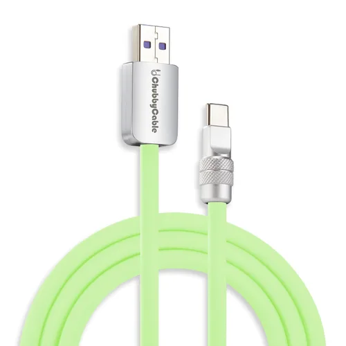 Vista 40 de chubbycable Chubby 2.0 USB C 240W Cable de carga rápida de silicona suave y duradero, cable de carga extra grueso compatible con iPhone 17-15 Series