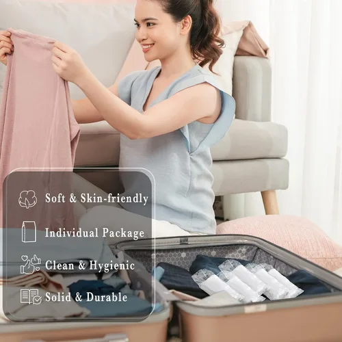 Vista 7 de Ropa interior desechable de poliéster para viajes, hospital, hotel, estancias de algodón, para mujer, 40