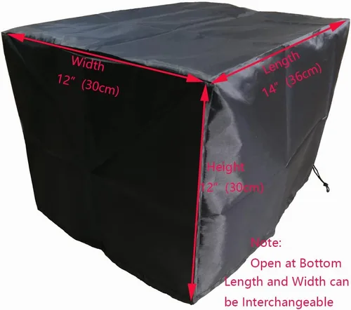 Vista 4 de Cubierta pequeña para freidora de aire, cubierta antipolvo impermeable para olla instantánea, freidora de aire, chaqueta de olla de arroz a presión