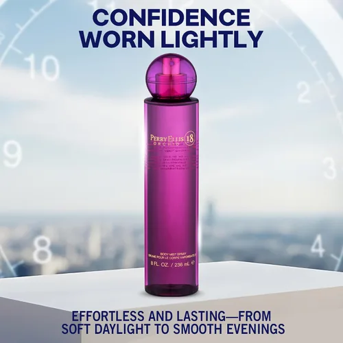 Vista 3 de Perry Ellis 18 Orchid Body Spray para mujeres de larga duración