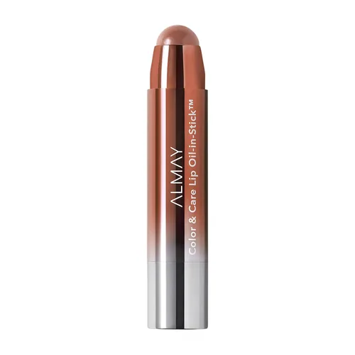 Vista 2 de Almay Color & Care - Aceite labial en barra, Dulce De Leche 100, 0.09 onzas Lightweight, non-sticky lip oil delivers a sheer wash of color and