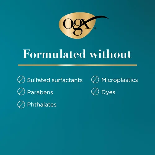Vista 6 de OGX Renewing + Argan Oil of Morocco - Juego de champú y acondicionador reparador de daños que ayuda a fortalecer y reparar el cabello seco y dañado