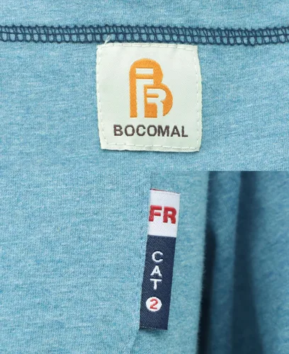 Vista 23 de BOCOMAL FR Shirts - Camisa ligera de 5.5 onzas de manga corta y resistente al fuego/ignífuga