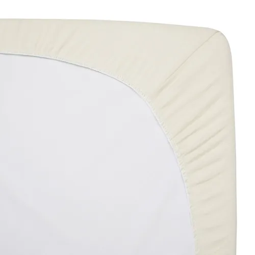 Vista 7 de American Baby Company Paquete de 3 sábanas bajeras para cuna, 100% algodón natural, 38 x 24 pulgadas, suaves y transpirables, portátiles para Beige