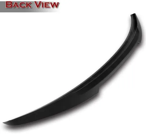 Vista 4 de W-Power - Alerón para tapa trasera de maletero de plástico ABS estilo V compatible con Mazda 6 2014-2017, 2015 2016 (negro mate)