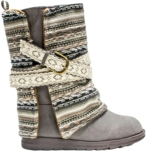 Vista 2 de Botas para mujer con correa, de Muk Luks
