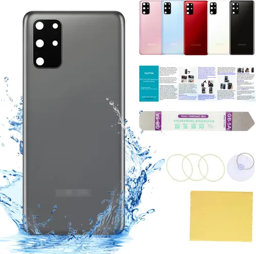 Vista 36 de Compatible con Samsung Galaxy Note 8 - Carcasa trasera de repuesto de cristal de 6.3 pulgadas, SM-N950, todos los portadores con manual de Negro