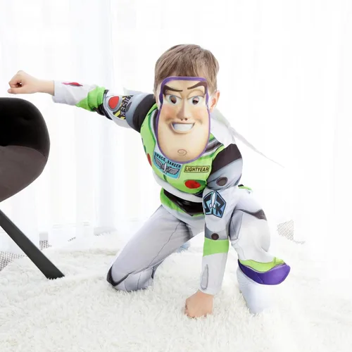Vista 5 de Disfraz de cosplay de Buzz Lightyear para niños disfraz de cosplay de Halloween