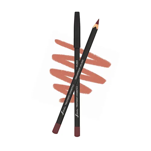Vista 13 de Lápiz de labios de Sorme Cosmetics, permanente e impermeable de 0.06 oz, Castaño