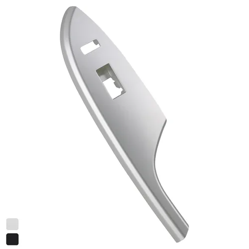 Vista 9 de Osompar Bisel del interruptor de la ventana, moldura delantera, lado izquierdo del conductor (negro) Compatible con Toyota Corolla 2009 2010 2011