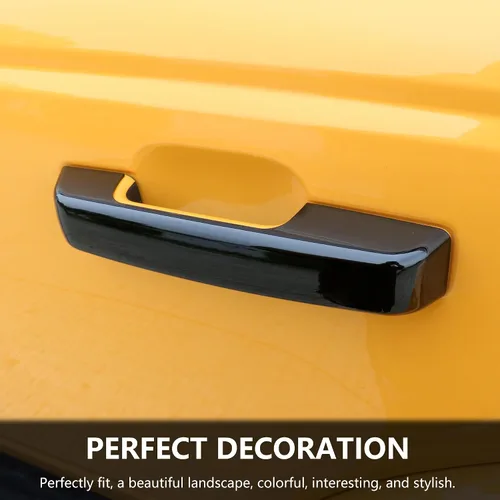 Vista 4 de Protector de arañazos para manija de puerta trasera, cubierta de manija de puerta trasera compatible con Ford Bronco 2021 2022 2023 2024 2025