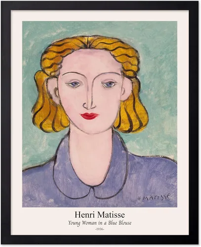 Vista 54 de Poster Master Póster vintage de Henri Matisse – Impresión retro de la gavilla – Arte de fauvismo – Pintura clásica – Ilustración estética
