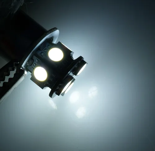 Vista 3 de LEDTL-1157-WS9 - Bombillas LED de luz trasera 1157, 9 SMD LED, color blanco, juego de 2 piezas
