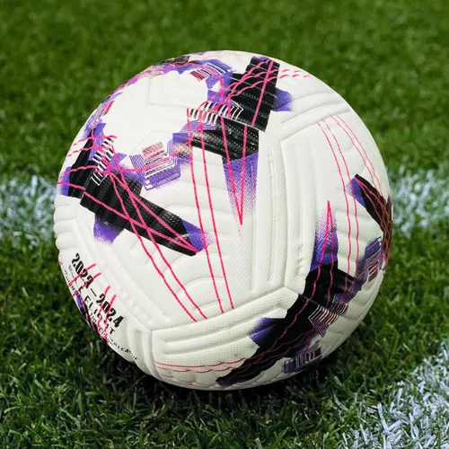 Vista 4 de Balón de fútbol profesional 2023-2024 – Tamaño 5 oficial de fútbol, fútbol de piel sintética de alta calidad con control de todas las condiciones