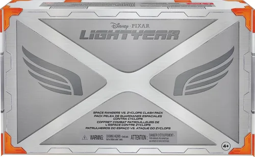 Vista 6 de Mattel Disney Pixar Lightyear Set con 3 figuras de acción, Space Rangers vs Robots Clash Pack con Buzz Lightyear, Izzy Hawthorne y Zyclops, escala