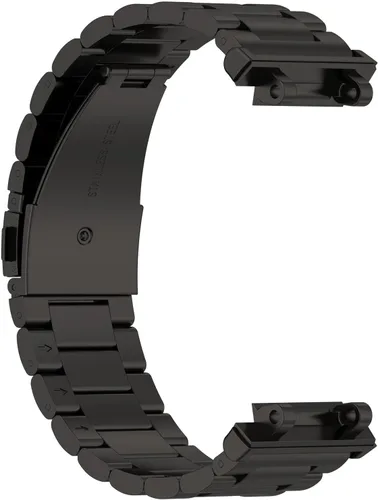 Vista 4 de Compatible con Amazfit Active Edge - Correa de reloj para hombres y mujeres, correa de metal de acero inoxidable, correa de repuesto, accesorios