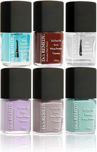Vista 16 de Dr.'s Remedy Juego de 4 esmaltes de uñas enriquecidos BLUSHING Bride Collection