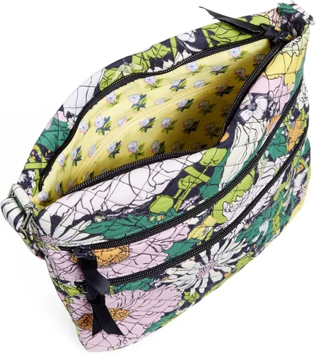 Vista 3 de Vera Bradley Triple Zip Hipster Crossbody Purse, Cotton