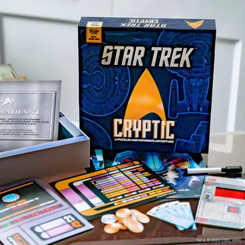 Vista 3 de Funko Star Trek Cryptic - Una aventura de rompecabezas y caminos para 1 o más jugadores a partir de 10 años