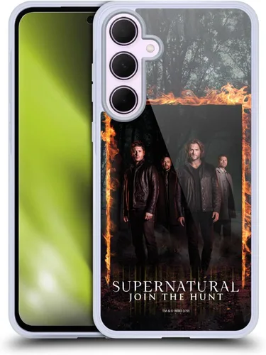 Vista 103 de Head Case Designs Supernatural Sam, Dean & Castiel Key Art - Funda de gel con licencia oficial [protección de grado militar] compatible con Google