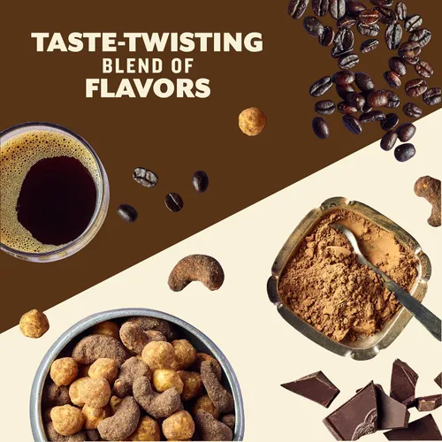 Vista 3 de PLANTERS Nut Duos, Espresso Avellanas y Cacao Anacardos, Asados, 5 Oz