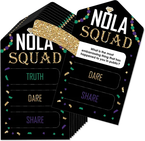 Vista 12 de Big Dot of Happiness On Cloud 9 - Juego de 12 tarjetas de encurtidos para despedida de soltera o despedida de soltera – Truth, Dare, Share Pull Tabs
