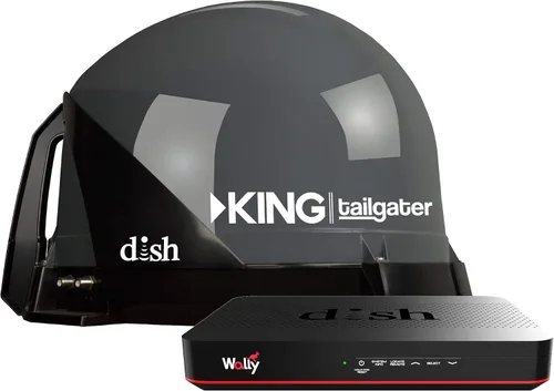 Vista 4 de KING DT4400 DISH Tailgater Antena de TV por satélite portátil/montaje en techo