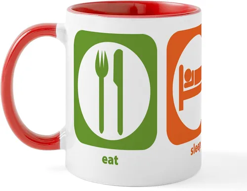 Vista 31 de CafePress Coffee Then Payroll Mugs - Taza de café de cerámica (11 oz)